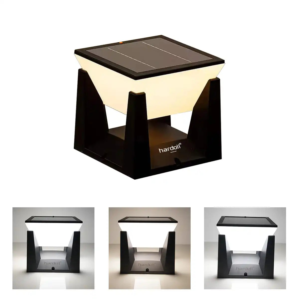 solar pillar lights outdoor