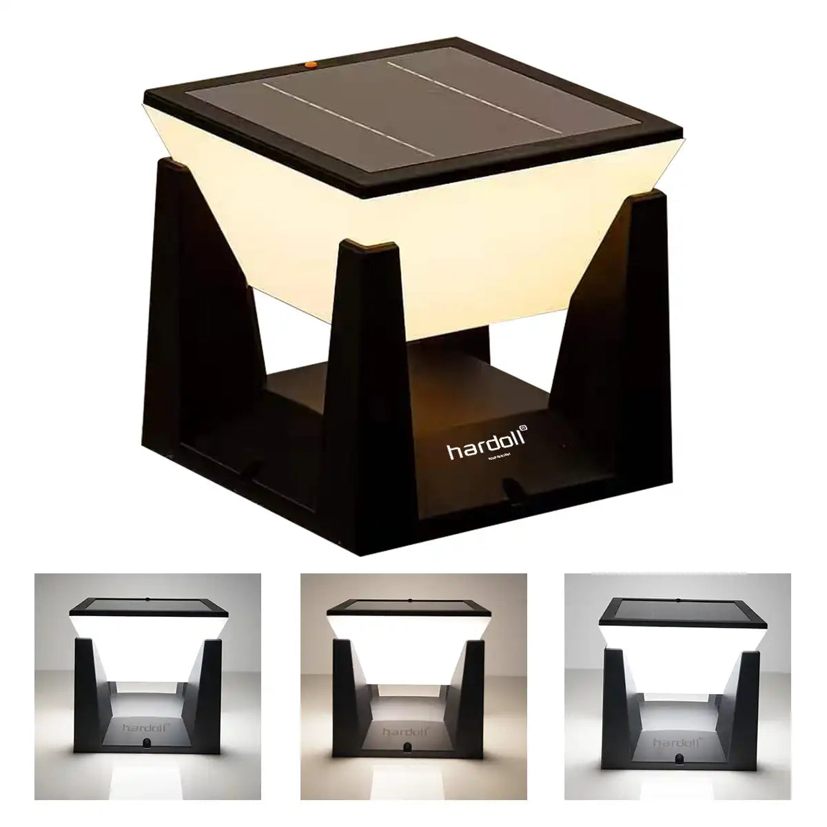 solar column lamp