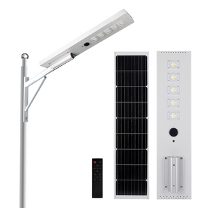 Hardoll 150W All in One Solar Street Light LED Outdoor Waterproof Lamp for Home Garden with Aluminium Body (Cool White) (Pack of 1)