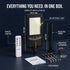 Hardoll 200W Solar Street Light – Motion Sensor & Remote, IP65 Waterproof | Solar Light for Home, Garden, Yard & Gate India