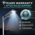 Hardoll 100W Solar Street Light – Waterproof LED, 24000mAh Replaceable Battery | Solar Light for Home, Garden & Yard India (Cool White)