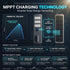MPPT charging technology 300W solar street light