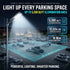 5380 sq.ft illumination area with the 400W solar street light