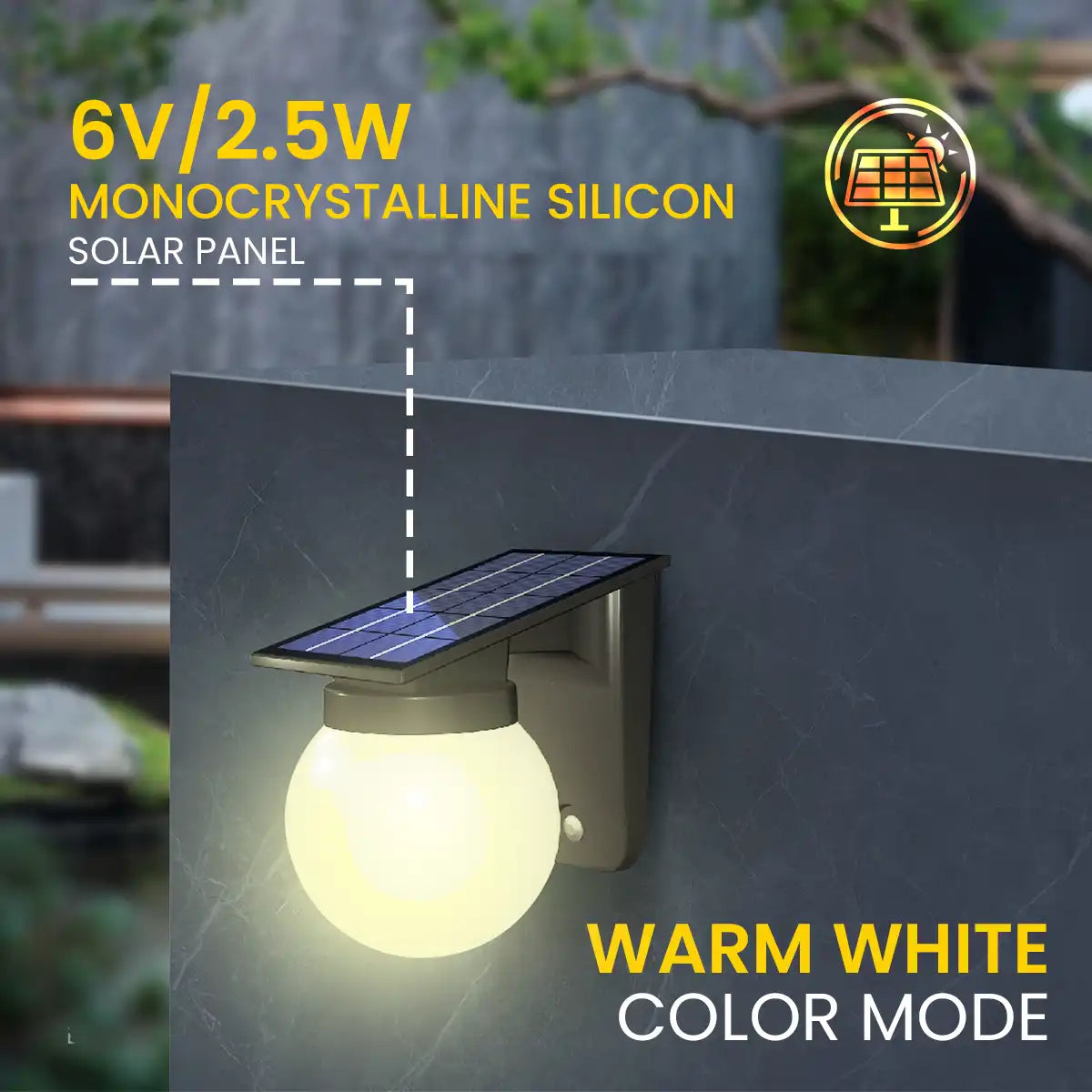 solar outdoor wall lantern