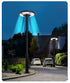 Hardoll 300W Solar UFO Light for Home Garden LED Waterproof Outdoor Lamp (Cool White+RGB)(Pole not included)