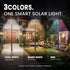 Hardoll 1200W Solar UFO Light – Waterproof LED | Solar Light for Home & Garden Outdoor India (Warm/Cool White+RGB)