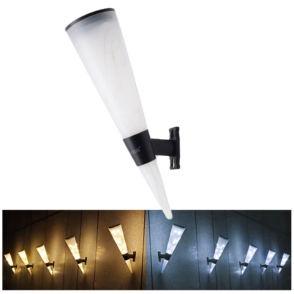 solar powered outdoor wall lights