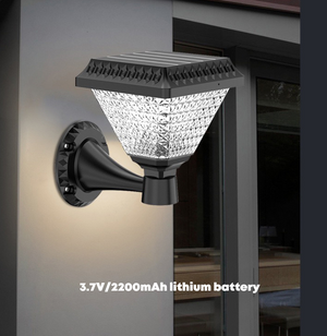 Hardoll 10W Solar Lights for Home Outdoor Garden 33 LED Waterproof Wall Lamp (Wall) (Refurbished)