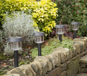 Hardoll Solar Lights For Home Garden Outdoor Waterproof Path Lamp (Cool White)