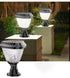 Hardoll 10W Solar Lights for Home Outdoor Garden 33 LED Waterproof Gate Lamp (Triangle)