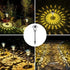 Hardoll LED Solar Pathway Lights for Home Outdoor Garden Decoration Warm White (Refurbished)