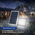 Hardoll 100W Solar Flood Light LED Outdoor for Lamp for Home Garden Waterproof(Cool White) Refurbished
