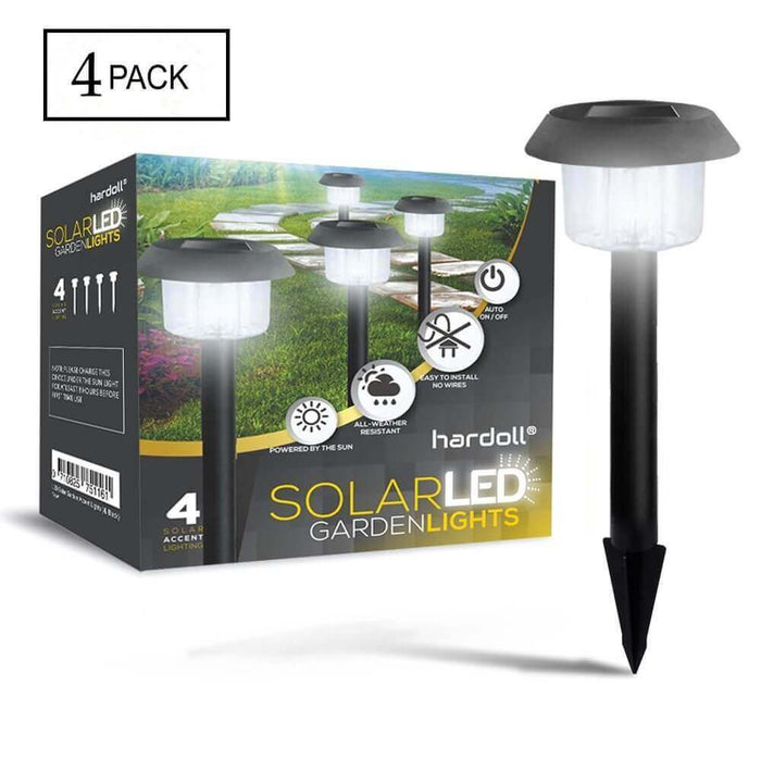 Hardoll Solar Waterproof Path Lights For Garden, Home, Decoration, Outdoor (PACK OF 4)