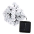 Hardoll® 30 LED-20ft Multi Color Lotus Shape Solar Decorative Waterproof String Lights for Garden, Home, Outdoor