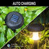 Hardoll Solar Waterproof Path Lights For Garden, Home, Decoration, Outdoor (PACK OF 4)- Warm white