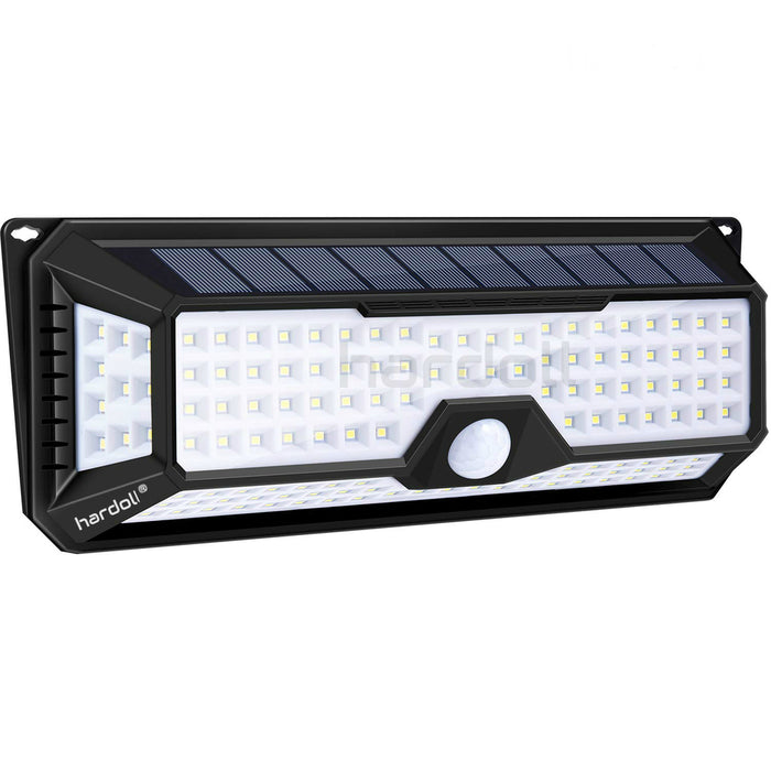 Hardoll Solar Wall Lights for Garden 136 LED Outdoor Motion Sensor Lamp for Home Waterproof
