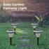 Hardoll Solar Lights for Home Garden Waterproof Decorative LED Lamps for Outdoor Landscape (Pack of 1)