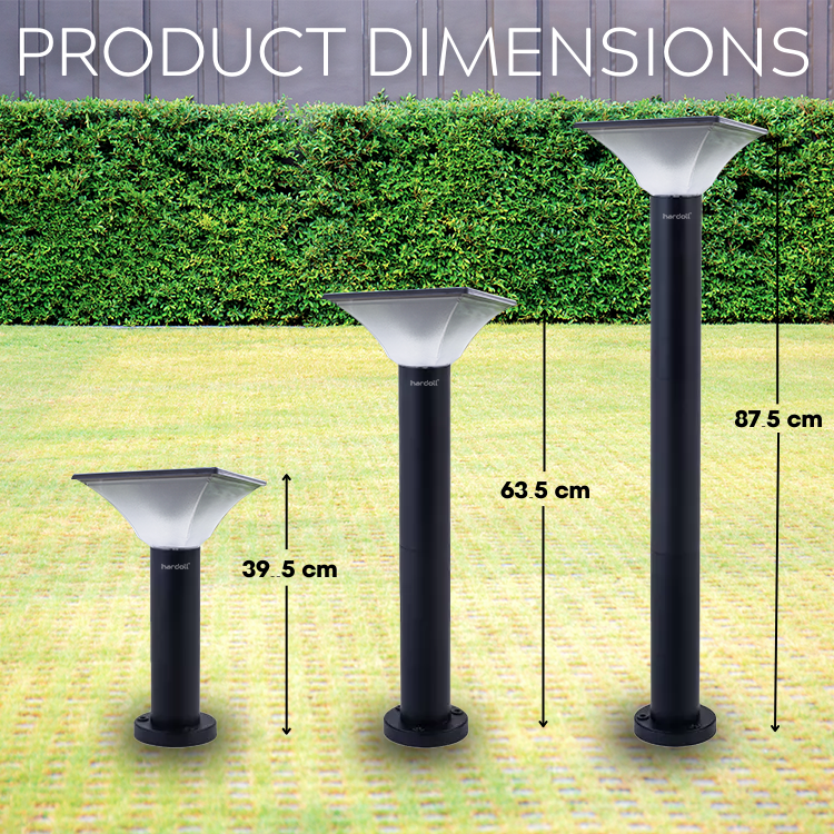 solar powered pillar lights 4