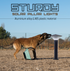 exterior solar lights for house pillar 1