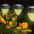 Hardoll LED Home Solar Lights for Outdoor Garden Pathway Decoration Warm White