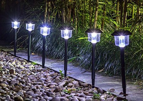 Hardoll Solar Waterproof Path Lights For Garden, Home, Decoration, Outdoor (PACK OF 4)