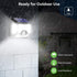 Motion Sensor 32 LED Waterproof Hardoll Solar Automatic Lights for Home Outdoor Garden Security (Refurbished)