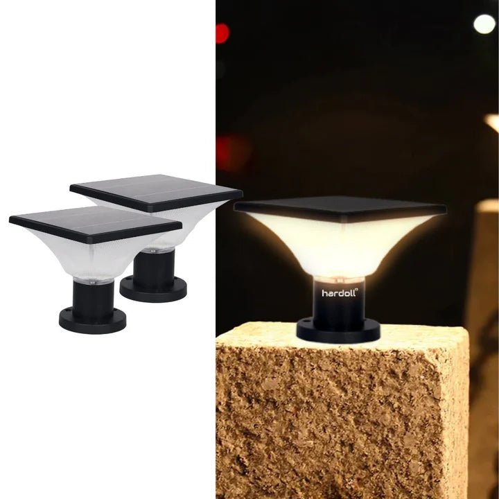 Solar lights for compound wall clearance