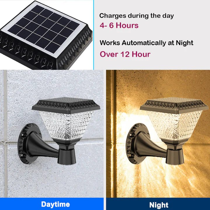 solar wall light