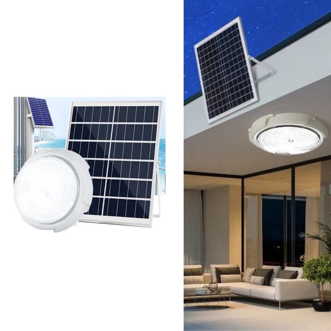 Hardoll 200W Solar Light Outdoor LED Waterproof Garden Indoor Ceiling Lamp (Refurbished) - Hardoll