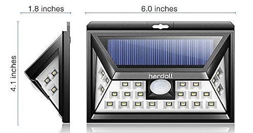24 led solar motion sensor light new arrivals