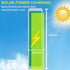 Hardoll 250W All in One Solar Street Light LED Outdoor Waterproof Lamp for Home Garden with Aluminium Body - Hardoll