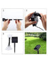 Hardoll® 30 LED 20ft Multi color Waterdrop Solar Waterproof Lights for Garden, Home, Outdoor - Hardoll