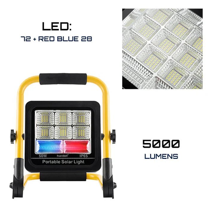 Solar Powered Camping Lights 50W Eco Friendly Lighting Hardoll