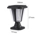 Hardoll Solar Lights for Home Outdoor Garden 198 LED Waterproof Pillar Wall Gate Post Lamp (Pack of 1 - Warm White and Cool White, Aluminum+PC)(Refurbished) - Hardoll