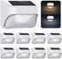 Hardoll Solar Lights for Outdoor Home Garden Decoration LED Waterproof Wall Lamp (Cool&Warm White) - Hardoll