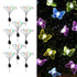 Hardoll Solar Lights Outdoor 6 LED Butterfly Lamp for Home Garden Waterproof Decoration(Multicolor - Pack of 1)(Refurbished) - Hardoll