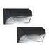 Hardoll Solar Motion Sensor Wall Light for Home Waterproof Garden 4 LED Outdoor Decorative Lamp - Hardoll