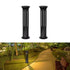 Hardoll Solar Outdoor Round Bollard LED Garden Lights for Waterproof Exterior Pathway Lamp Decoration (Pack of 1 - Warm White,Height=60 cm) - Battery Replaceable - Hardoll