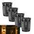 Hardoll Solar Wall Lighting 1 LED Light Decorative Waterproof Wall Lamp for Home Garden Outdoor Decoration - Hardoll
