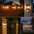 Hardoll Solar Wall Lighting 1 LED Light Decorative Waterproof Wall Lamp for Home Garden Outdoor Decoration - Hardoll
