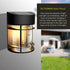 Hardoll Solar Wall Lighting 1 LED Light Decorative Waterproof Wall Lamp for Home Garden Outdoor Decoration - Hardoll