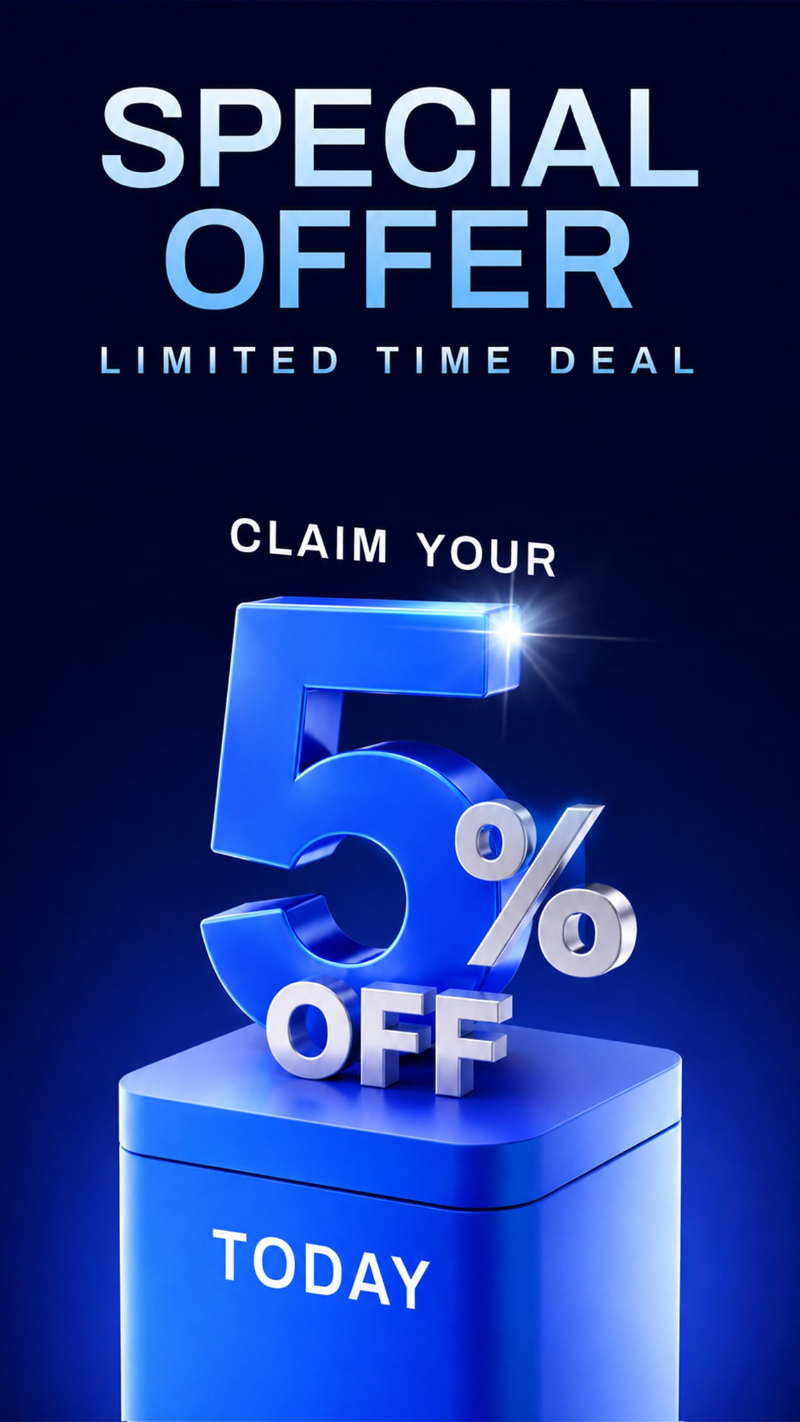 Special Offer – Get 5% Off Today
