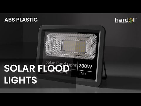 solar flood light-video