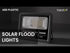 solar flood light-video