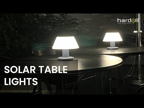 solar table lights-video
