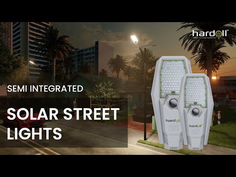 Semi Integrated Solar Street Light video