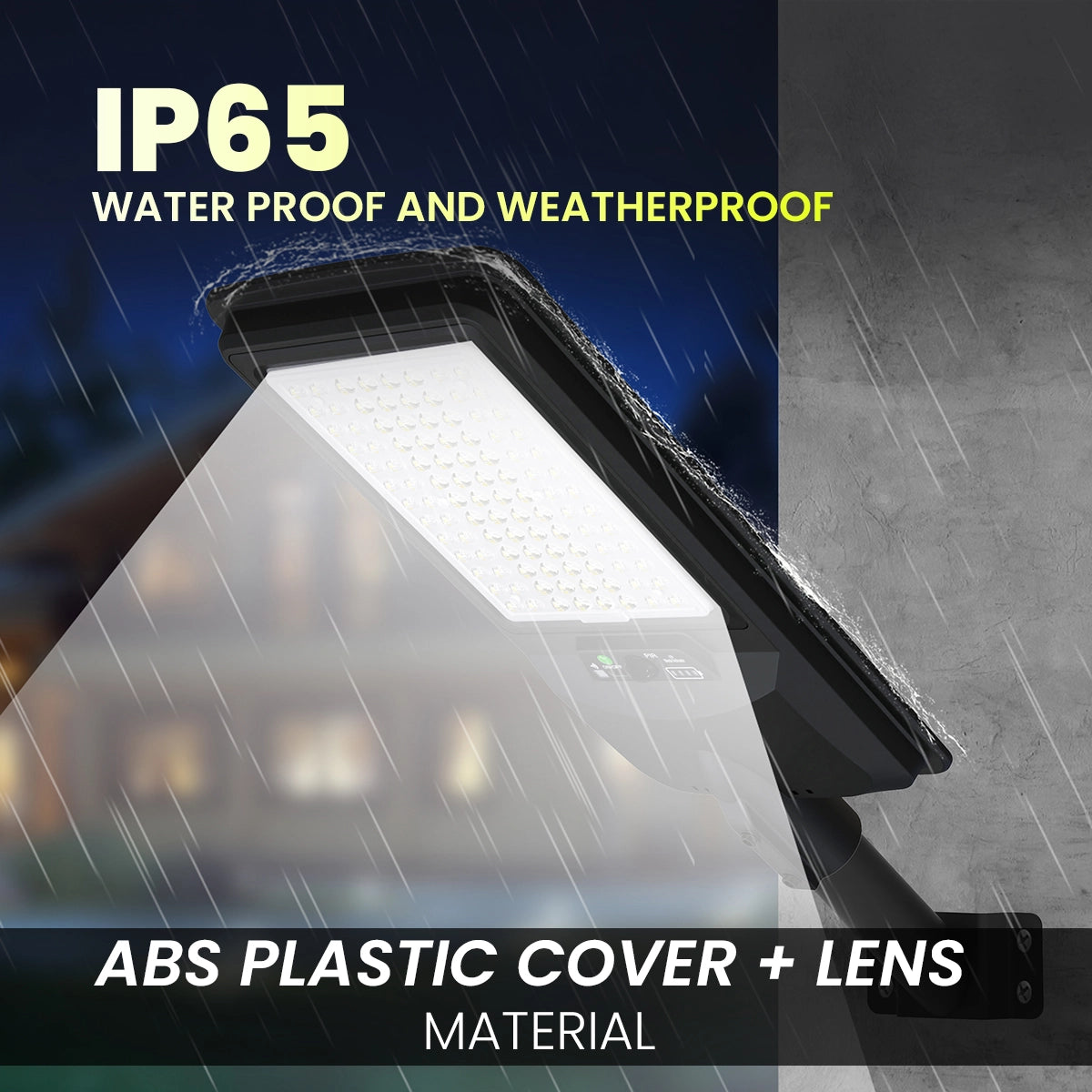 water proof solar light