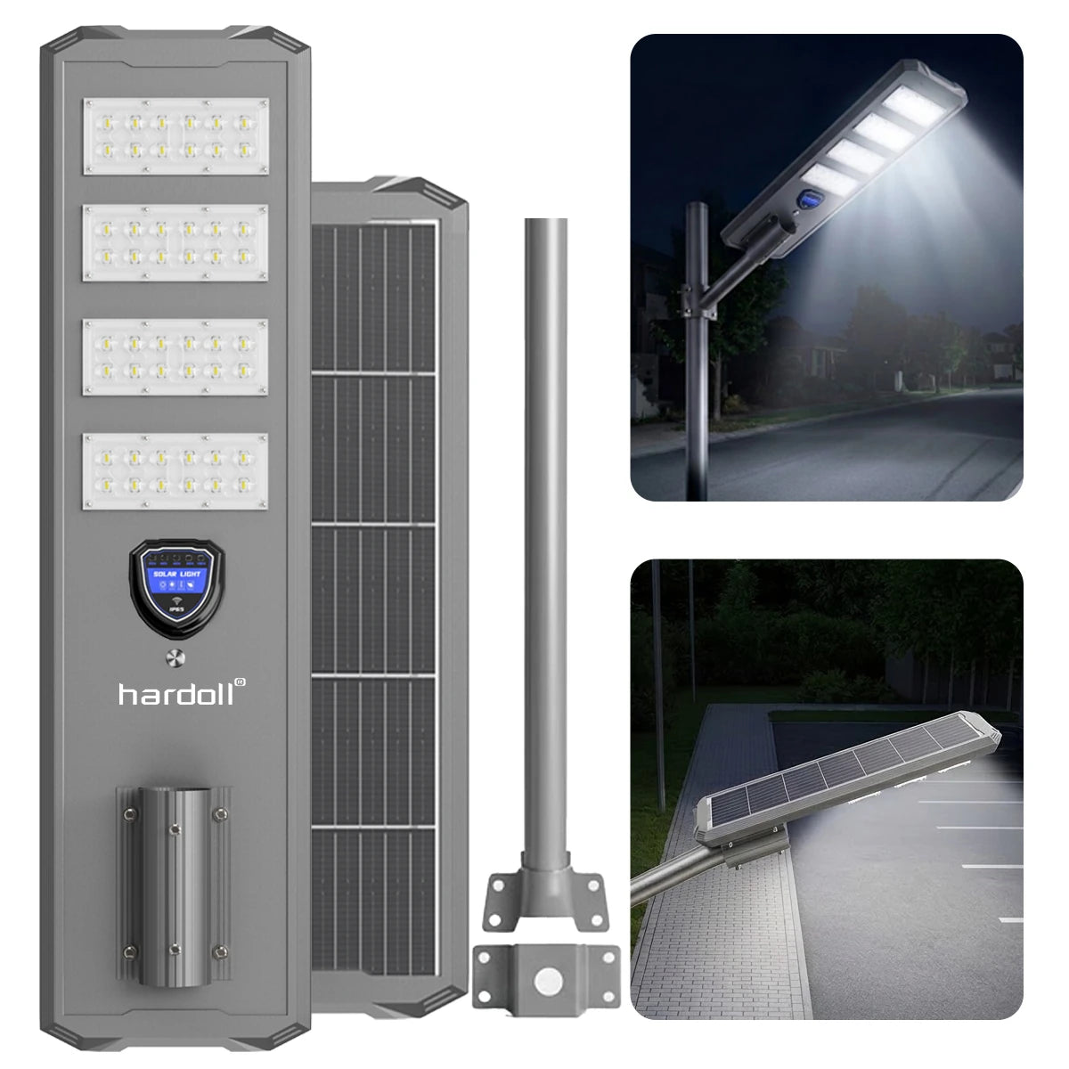 Hardoll 400W solar street light