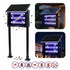 solar powered killer light at night