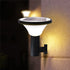 Hardoll 15W Solar Pillar Lights for Outdoor Home Garden Waterproof Wall Lamp(Round Shape-Pack of 1) - Hardoll